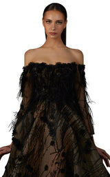 3 of 4 MNM Couture K3689 Black