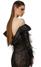 4 of 4 MNM Couture K3690 Black