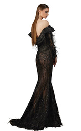 2 of 4 MNM Couture K3690 Black
