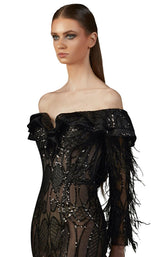 3 of 4 MNM Couture K3690 Black