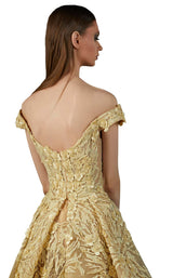 4 of 4 MNM Couture K3704 Yellow