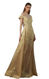 1 of 4 MNM Couture K3704 Yellow
