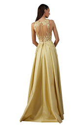 2 of 4 MNM Couture K3707 Yellow