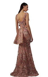 2 of 4 MNM Couture K3711 Beige