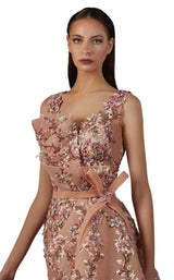 3 of 4 MNM Couture K3711 Beige
