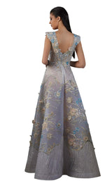 2 of 4 MNM Couture K3724 Grey