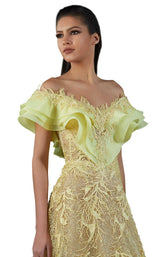3 of 4 MNM Couture K3725 Yellow