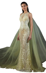 1 of 4 MNM Couture K3726 Yellow