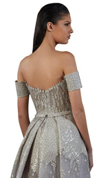 4 of 4 MNM Couture K3727 Grey
