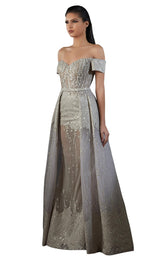 1 of 4 MNM Couture K3727 Grey