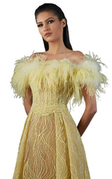 3 of 4 MNM Couture K3728 Yellow