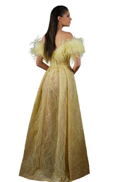 2 of 4 MNM Couture K3728 Yellow