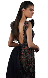 4 of 4 MNM Couture K3730 Black