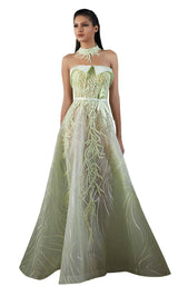 1 of 4 MNM Couture K3731 Yellow