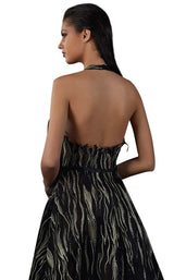 4 of 4 MNM Couture K3732 Black