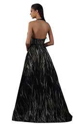 2 of 4 MNM Couture K3732 Black