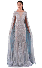 1 of 4 MNM Couture K3734 Grey