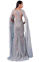2 of 4 MNM Couture K3734 Grey
