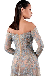 4 of 4 MNM Couture K3745 Blue