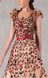 3 of 3 MNM Couture K3786 Red