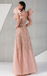 2 of 3 MNM Couture K3788 Salmon