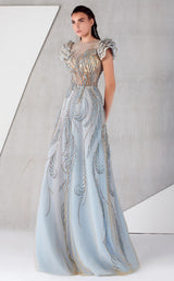 1 of 3 MNM Couture K3793 Blue