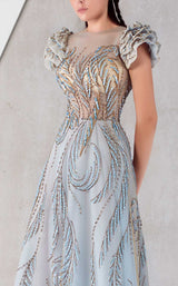 3 of 3 MNM Couture K3793 Blue