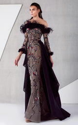 1 of 3 MNM Couture K3794 Black