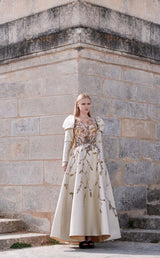 3 of 8 MNM Couture K3797 Beige