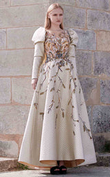 2 of 8 MNM Couture K3797 Beige