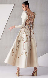 6 of 8 MNM Couture K3797 Beige