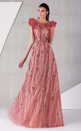1 of 3 MNM Couture K3798 Red