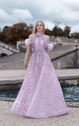 2 of 7 MNM Couture K3801 Lilac