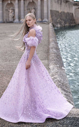 4 of 7 MNM Couture K3801 Lilac
