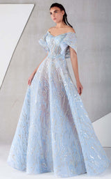 1 of 3 MNM Couture K3803 Blue