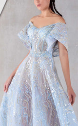 3 of 3 MNM Couture K3803 Blue