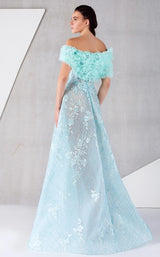5 of 6 MNM Couture K3804 Aqua
