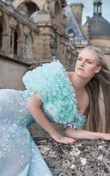 3 of 6 MNM Couture K3804 Aqua