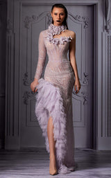 1 of 3 MNM Couture K3807 Lilac