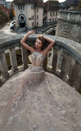 3 of 6 MNM Couture K3814 Beige