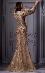 2 of 3 MNM Couture K3827 Beige