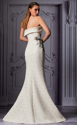 2 of 3 MNM Couture K3833 Ivory