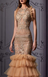 3 of 3 MNM Couture K3834 Beige