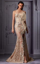 1 of 3 MNM Couture K3840 Beige