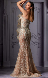 2 of 3 MNM Couture K3840 Beige