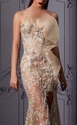 3 of 3 MNM Couture K3840 Beige