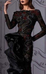 3 of 3 MNM Couture K3842 Black