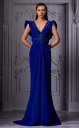 1 of 3 MNM Couture K3844 Royal Blue