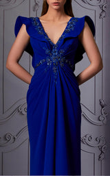 3 of 3 MNM Couture K3844 Royal Blue