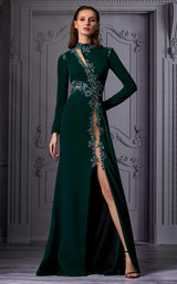 1 of 3 MNM Couture K3845 Green